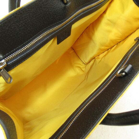 Pre Loved gucci Women Yellow Tote Bags - Picture 6 of 8
